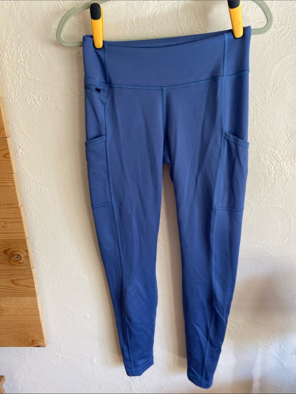 Patagonia Slate Blue High-Rise Performance Leggings with Pockets